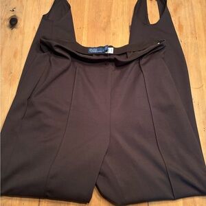 POLO Ralph Lauren Brown Stirrip Pull On Pant